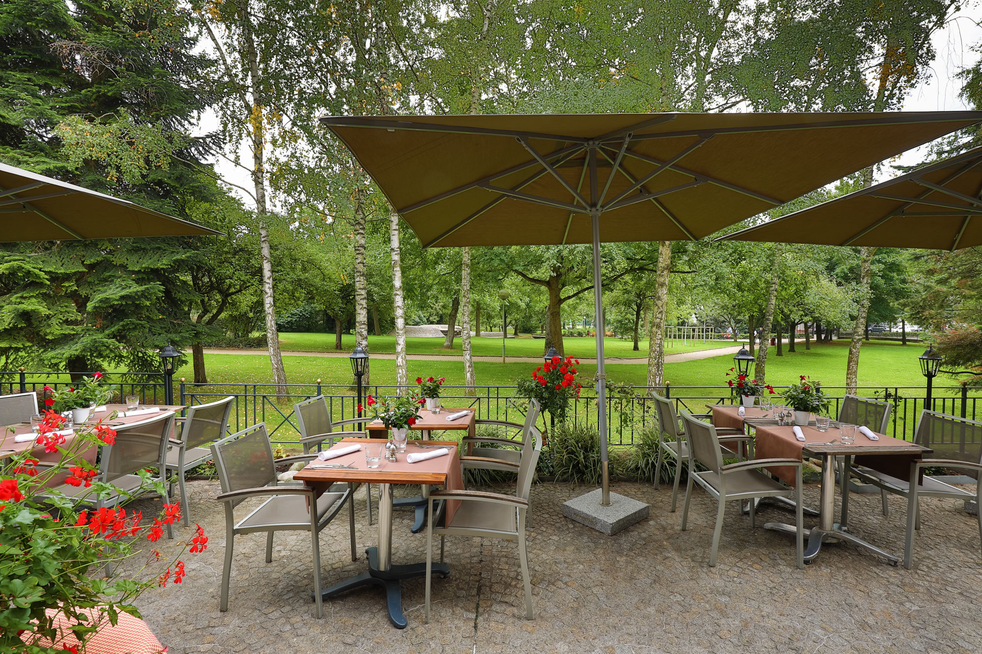 Hotel Parc Belair Lucembursko Restaurace fotografie